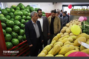 آیین بهره‌برداری از ۴ بازار میوه و تره‌بار 7