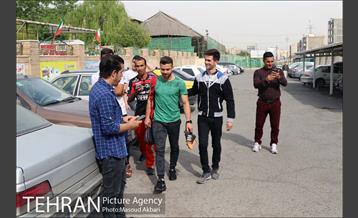 تمرین تیم فوتبال پرسپولیس تهران