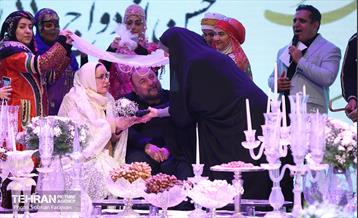 جشن ازدواج ۱۱۰ زوج دارای معلولیت 8