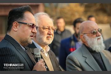 مراسم رونمایی از سازه حجمی عروج 11