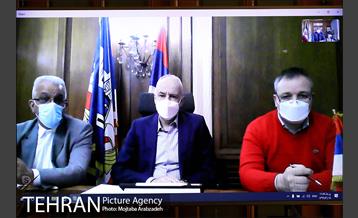 ویدئو کنفرانس شهردار تهران با شهردار بلگراد 6