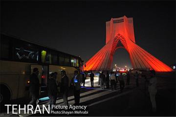 شبگردی اصحاب رسانه به میزبانی منطقه 9 13