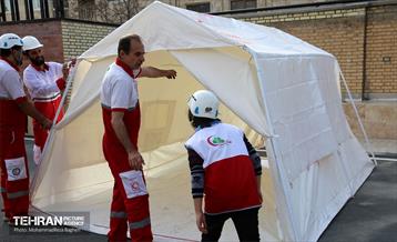 تمرین زلزله و ایمنی در منطقه ۲۲ 14