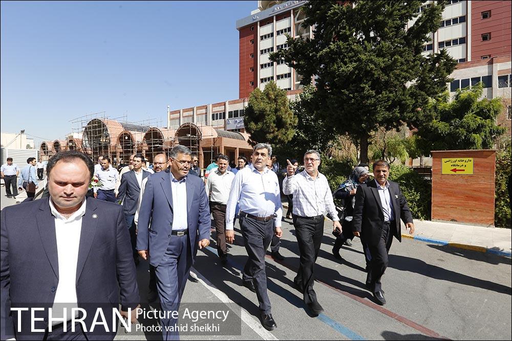 بازدید شهردار تهران از بیمارستان سینا  16