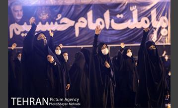 مراسم شام غریبان در میدان امام حسین(ع) 41