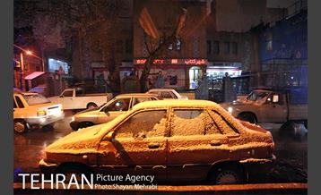بارش برف در تهران 14