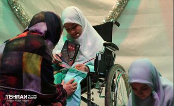 جشن دختران رضوی در منطقه 10 11