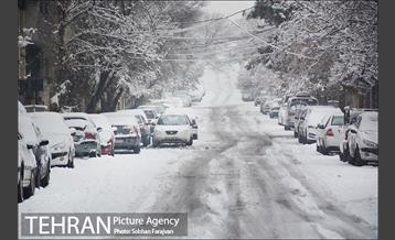 بارش برف زمستانی در تهران-2 6