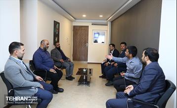 بازدید شهردار تهران از اردوی تیم ملی کشتی