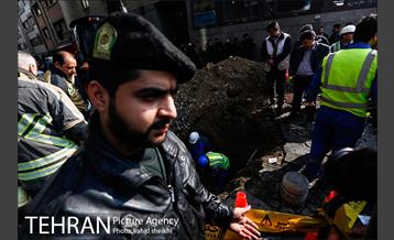 آتش سوزی در ساختمان برق حرارتی 2 1