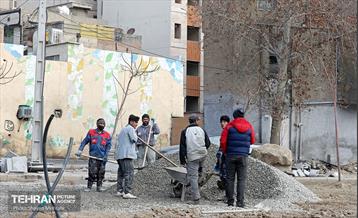 احداث باغ راه حضرت فاطمه(س)