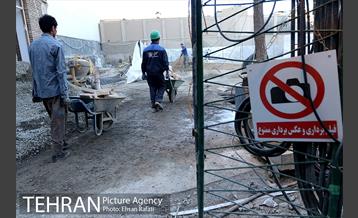 بازدید شهردار تهران از روند بازسازی و مرمت خانه باغ اتحادیه 29