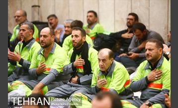 مراسم اعزام کاروان خادم الحسین (ع) شهرداری تهران به عتبات عالیات با حضور شهردار تهران 24