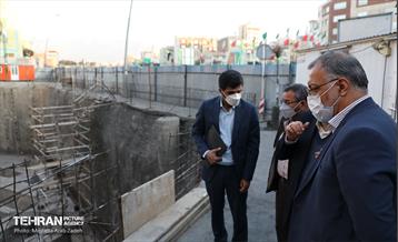 بازدید شهردار تهران از منطقه 14