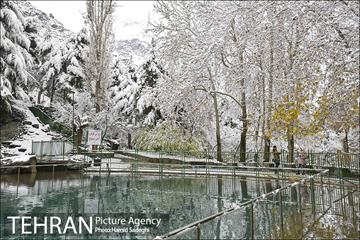 طبیعت برفی شمال تهران 14