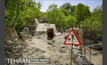 عملیات بازسازی پل خشتی کن 23