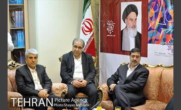 بازدید حسینی مکارم سرپرست شهرداری تهران ار نمایشگاه کتاب 6