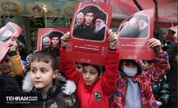 مراسم تشییع پیکر شهید مدافع حرم «حسین محمدی» 10