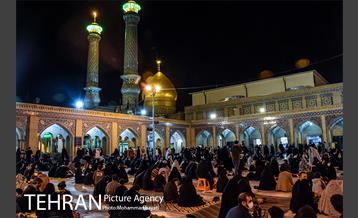 مراسم شب احیا در حرم حضرت عبدالعظیم(ع) 1