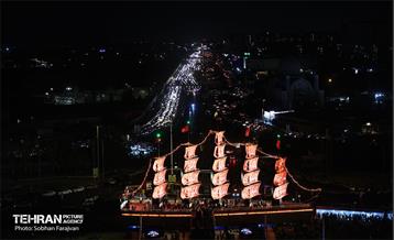 آئین بدرقه زائران اربعین در میدان آزادی 34