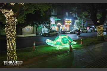 «جشن نور تهران» در بلوار کشاورز 30