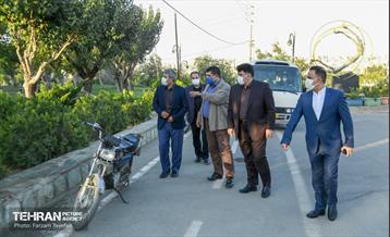 بازدید معاون هماهنگی امور مناطق از منطقه 5