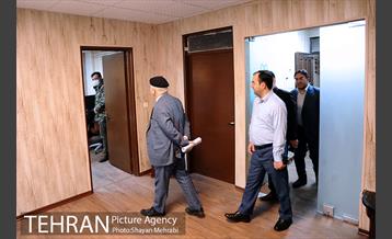 بازدید محمد جواد حق شناس از مرکز ارتباطات شهرداری تهران 8