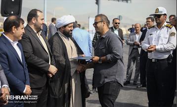 افتتاح دسترسی بزرگراه شهید سلیمانی به بزرگراه شهید یاسینی 6