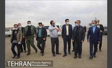 بازدید کارگروه رفع بوی نامطبوع تهران از مجتمع آرادکوه 7