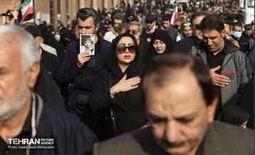 مراسم تشییع پیکرهای ۱۰۰ شهید گمنام 58