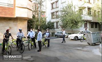 پویش سه شنبه های بدون خودرو در منطقه 8