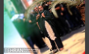 مراسم آتش زدن خیمه ها در ظهر عاشورا‎ 2