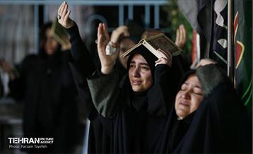 مراسم احیای شب نوزدهم در امامزاده سید جعفر و حمیده خاتون(ع) 2