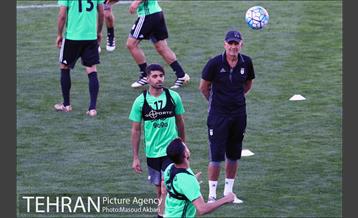 تمرین تیم ملی فوتبال