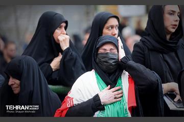 تشییع پیکر مطهر شهدای ناوشکن دنا 6