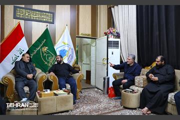 دیدار نماینده شهردار تهران با تولیت های مسجد کوفه و مزار میثم تمار 6
