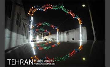 آذین بندی خیابانها در آستانه نیمه شعبان  20