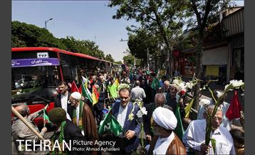 راهپیمایی دسته های شادی به مناسبت ولادت حضرت امیرالمومنین(ع) 11