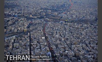 امروز تهران از فراز برج میلاد 35