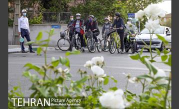 پویش سه شنبه های بدون خودرو در منطقه 8