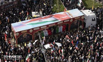 تشییع شهدای اقتدار ملی در تهران 39