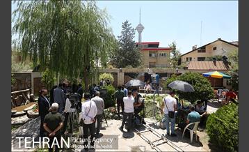 بازدید خبرنگاران از پشت صحنه سریال در جستجوی آرامش‎ 21