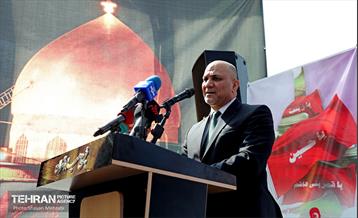 آیین اهتزاز پرچم گنبد ائمه اطهار "گنبد عاشقی" 4