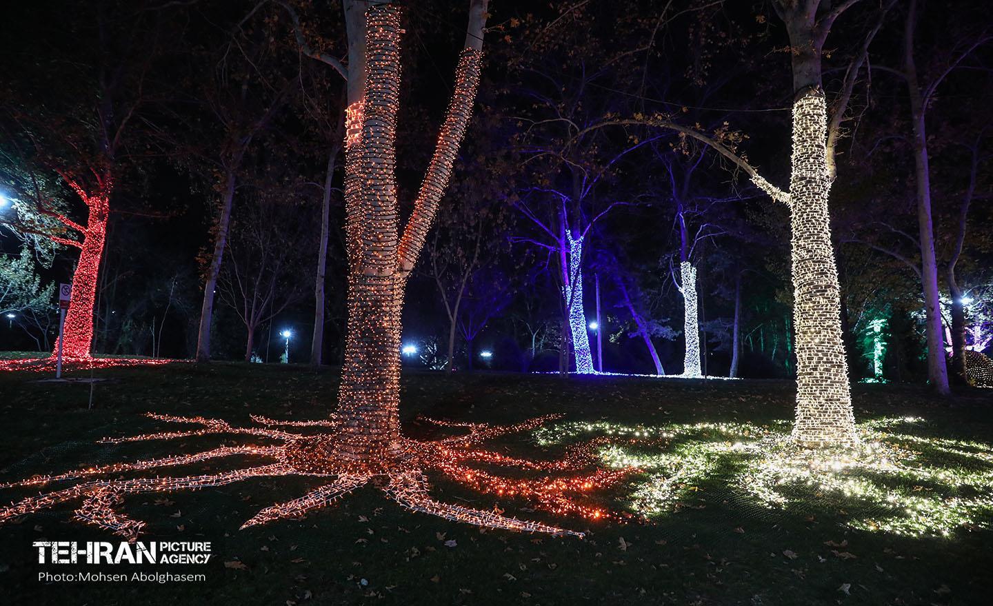 جشنواره «نور در یلدای ایرانی» در بوستان ملت 20