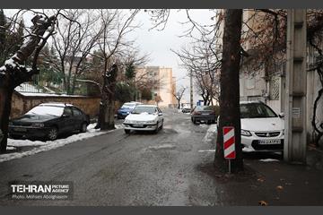 تهران بعد از برف 8