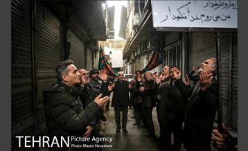 عزاداری شهادت حضرت زهرا (س) در بازار تهران 8