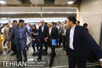 بازگشایی بخش میانی خط هفت مترو و افتتاح ایستگاه مهدیه 10