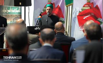 آیین اهتزاز پرچم گنبد ائمه اطهار "گنبد عاشقی" 1