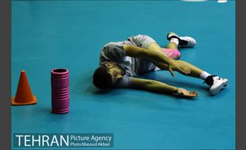 تمرین تیم‌ملی‌والیبال زیر۲۳