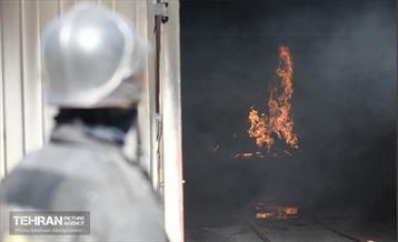 بازدید رییس مدیریت بحران کشور از مرکز آموزش آتش‌نشانی شهرداری تهران 23